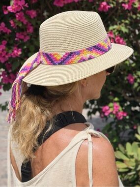 NEW HANDMADE IN MEXICO WOVEN HAT BAND